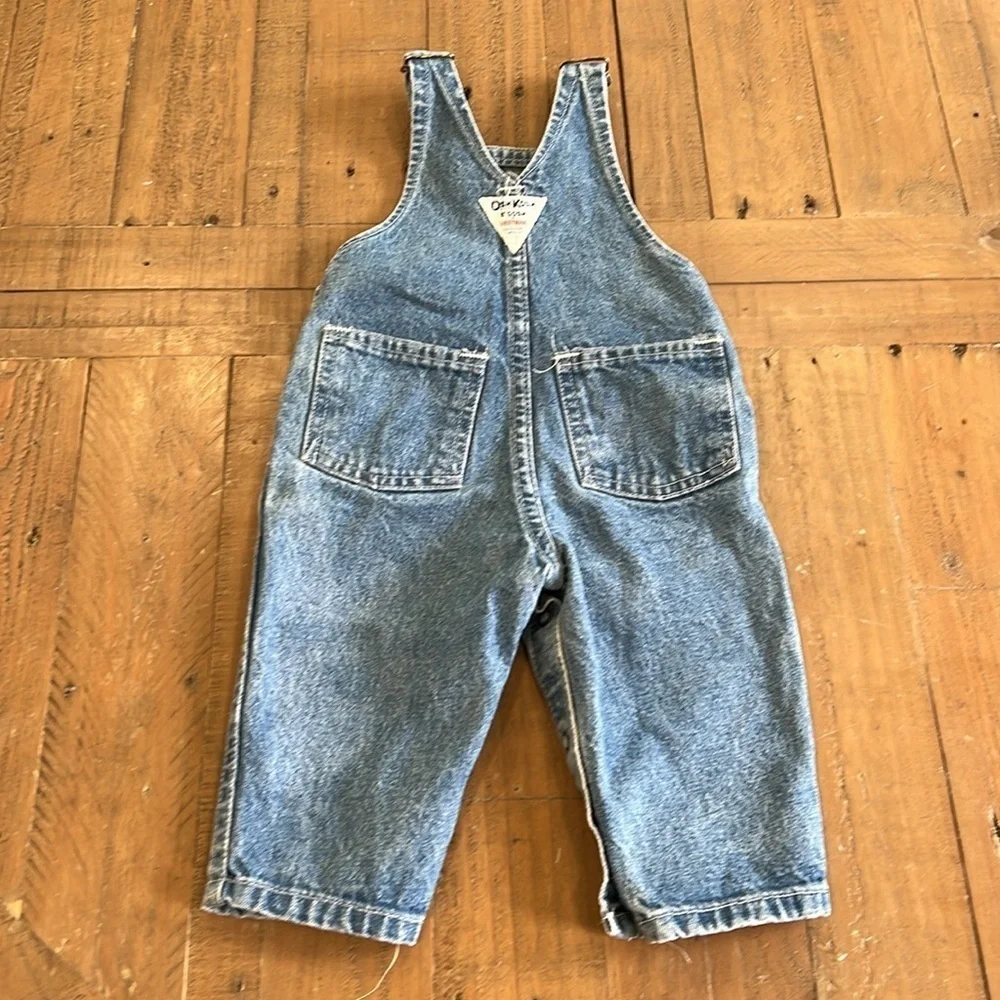 Oshkosh vintage denim overalls